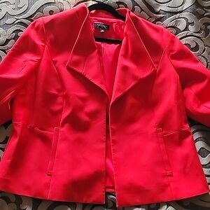 Ladies red blazer